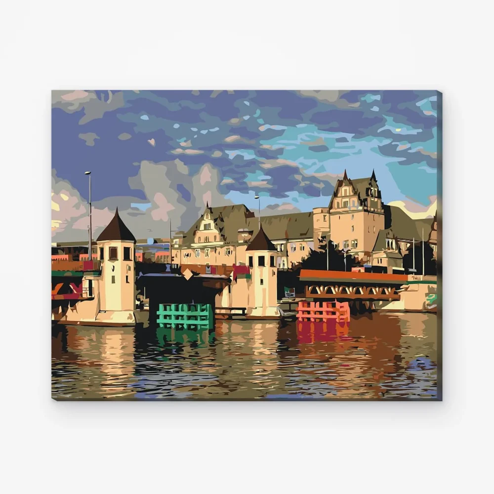 Pintar por Números - Puente de Szczecin