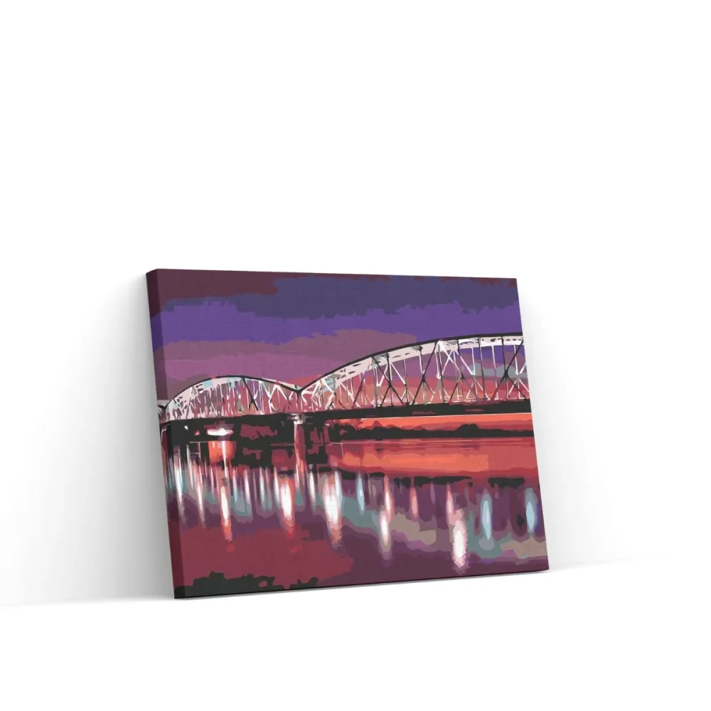 Pintar por números Puente de Toruń