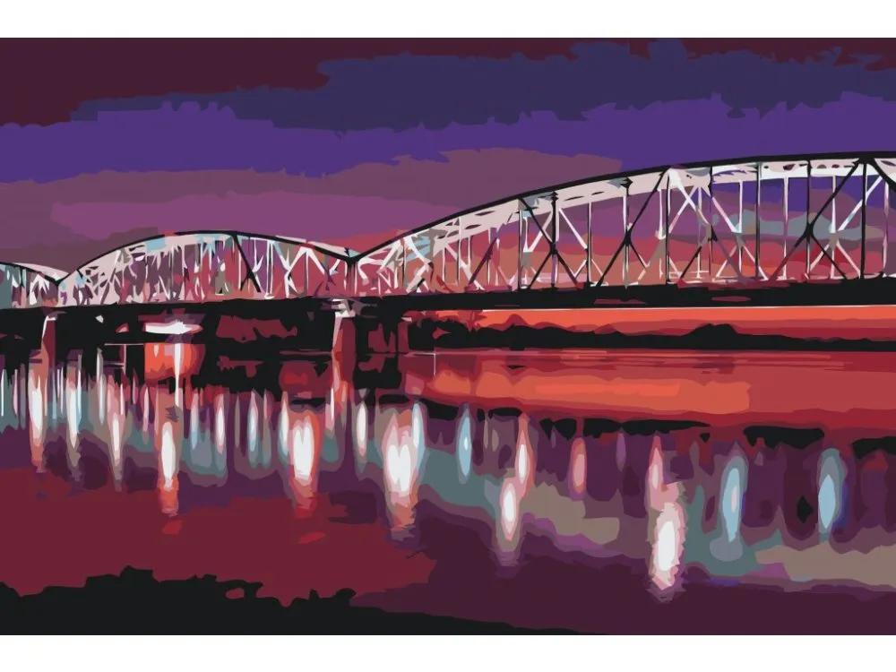 Pintar por números Puente de Toruń – foto 2