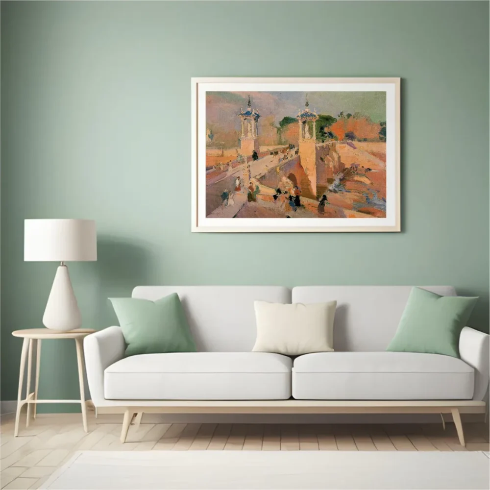 Pintar por números Puente real – foto 4