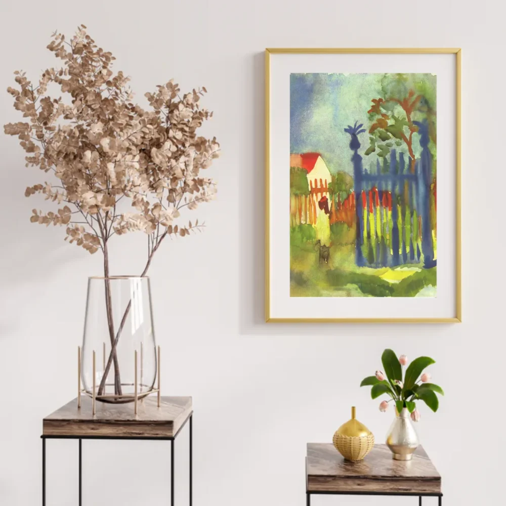 Pintar por números Puerta del jardín – foto 2