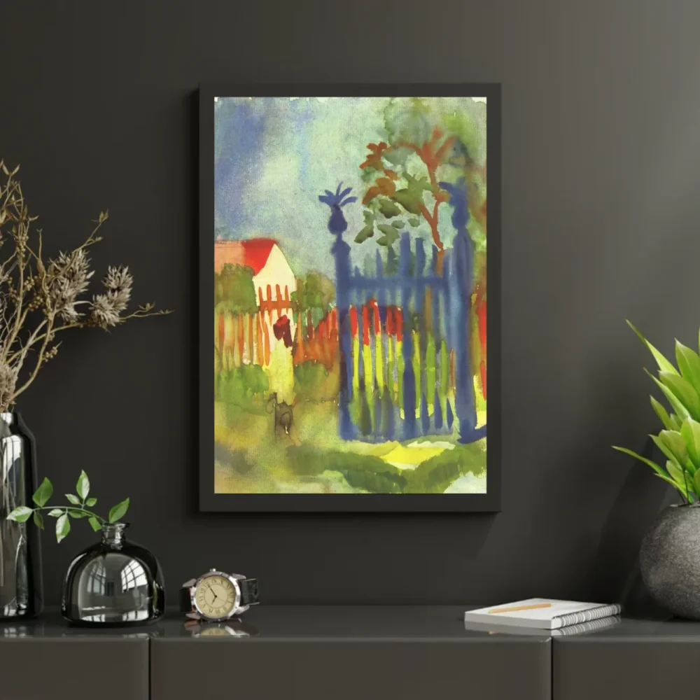 Pintar por números Puerta del jardín – foto 3