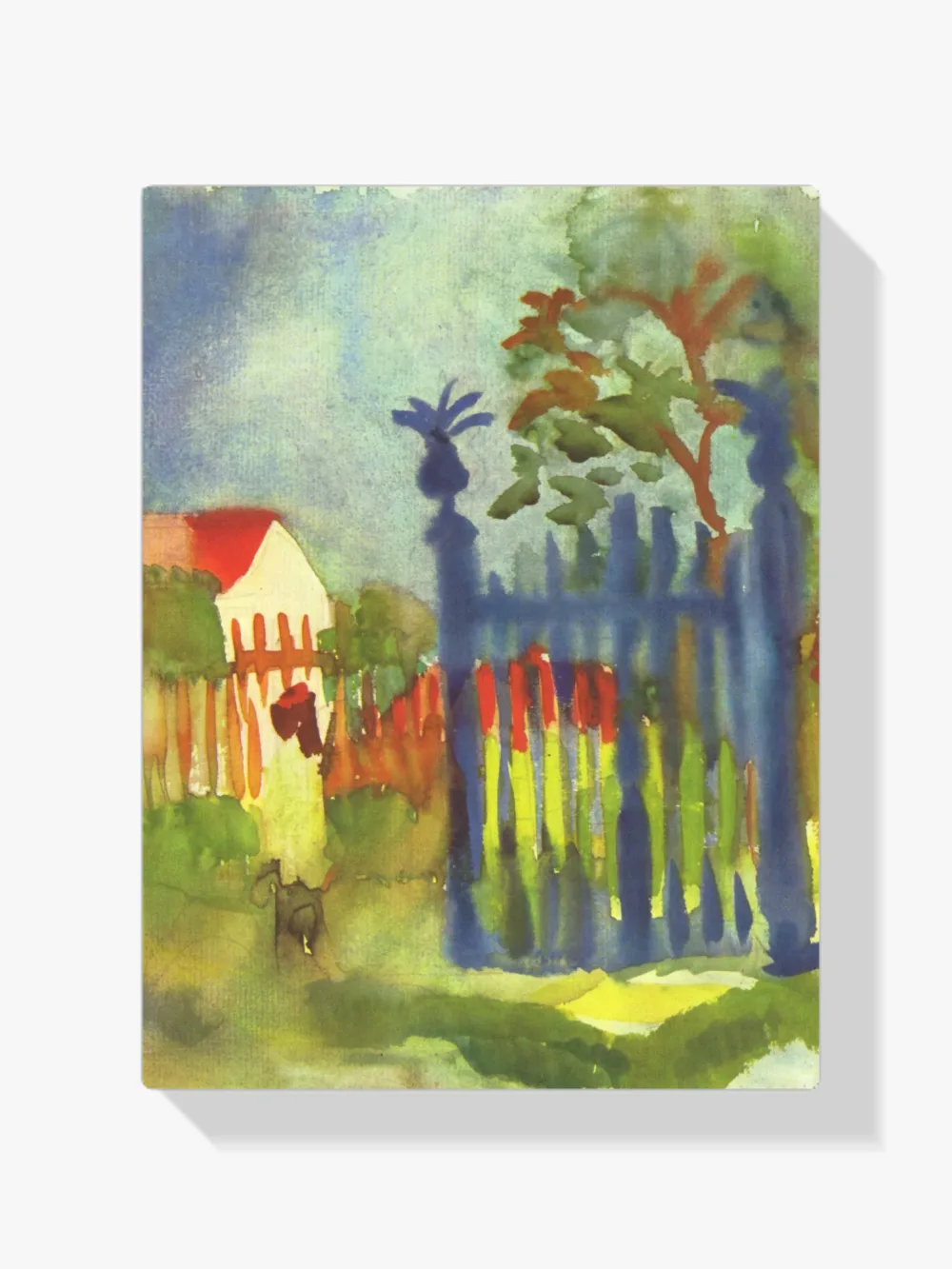Pintar por números Puerta del jardín