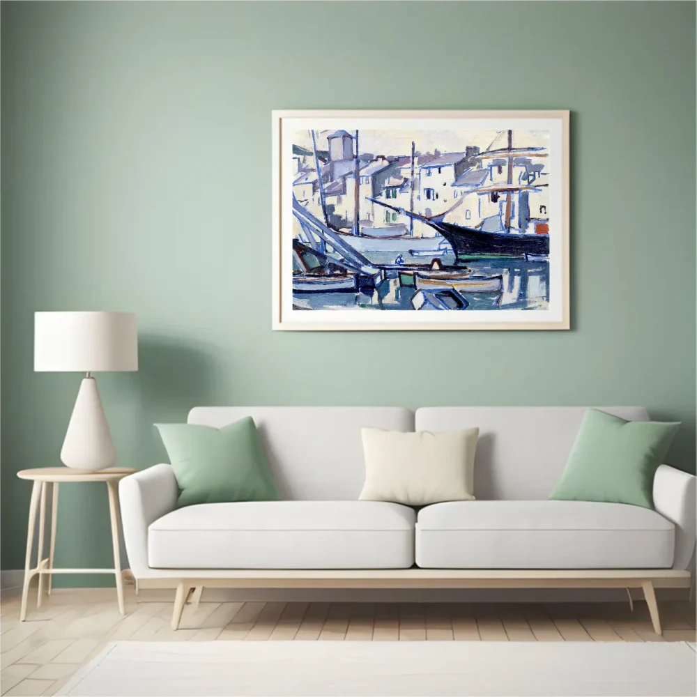 Pintar por números Puerto de Cassis – foto 4