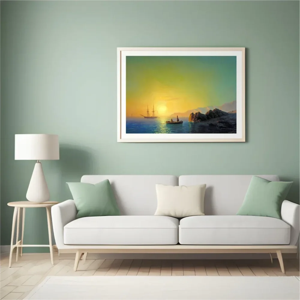 Pintar por números Puesta de sol en Crimea – foto 4