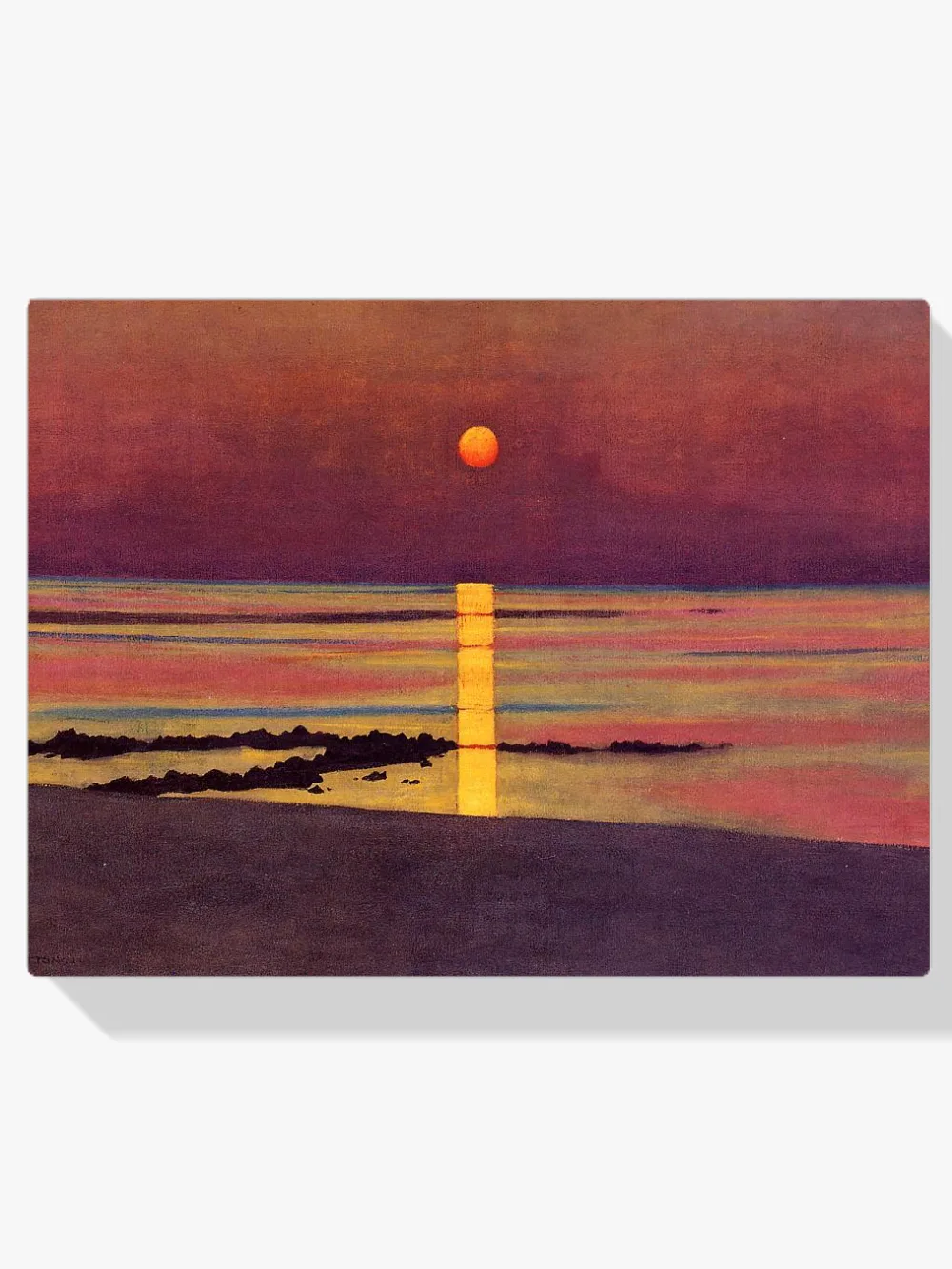 Pintar por números Puesta de sol - Félix Vallotton
