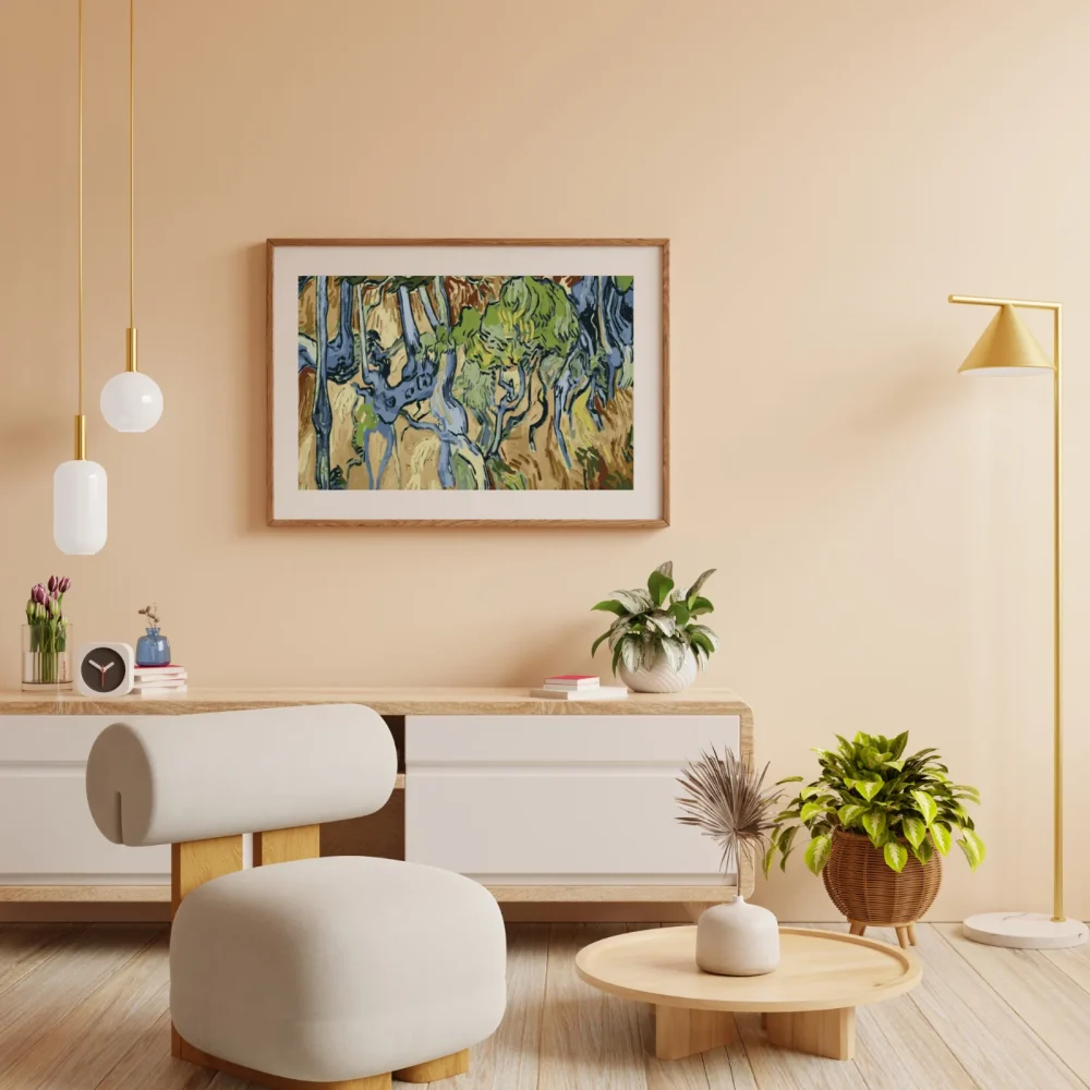 Pintar por números Raíces de árbol de Van Gogh – foto 4