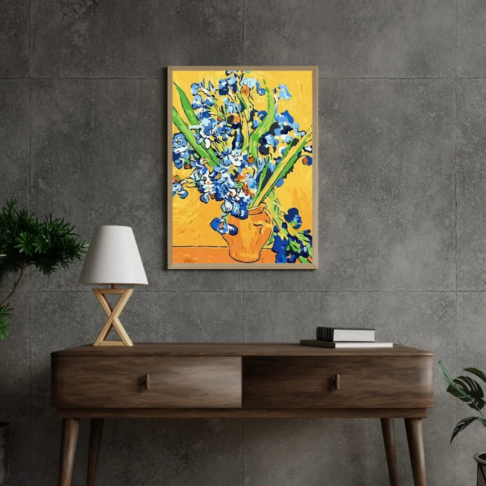 Pintar por números Ramo de flores de Van Gogh – foto 4