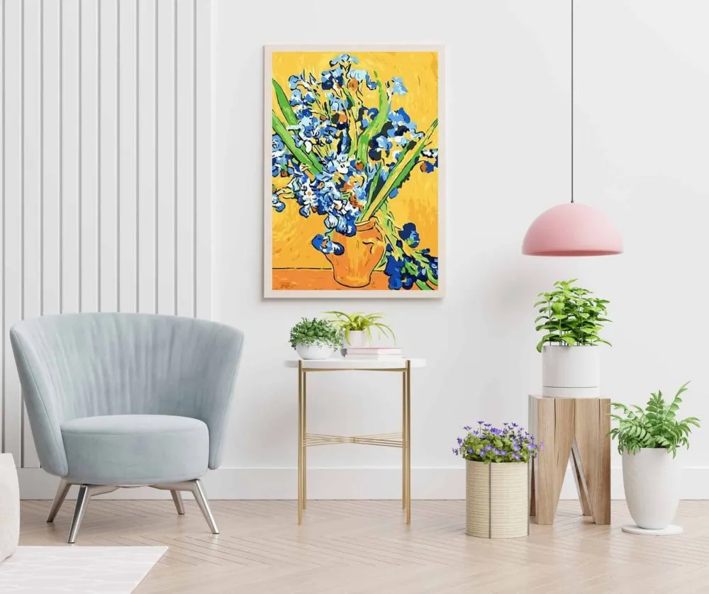 Pintar por números Ramo de flores de Van Gogh – foto 5