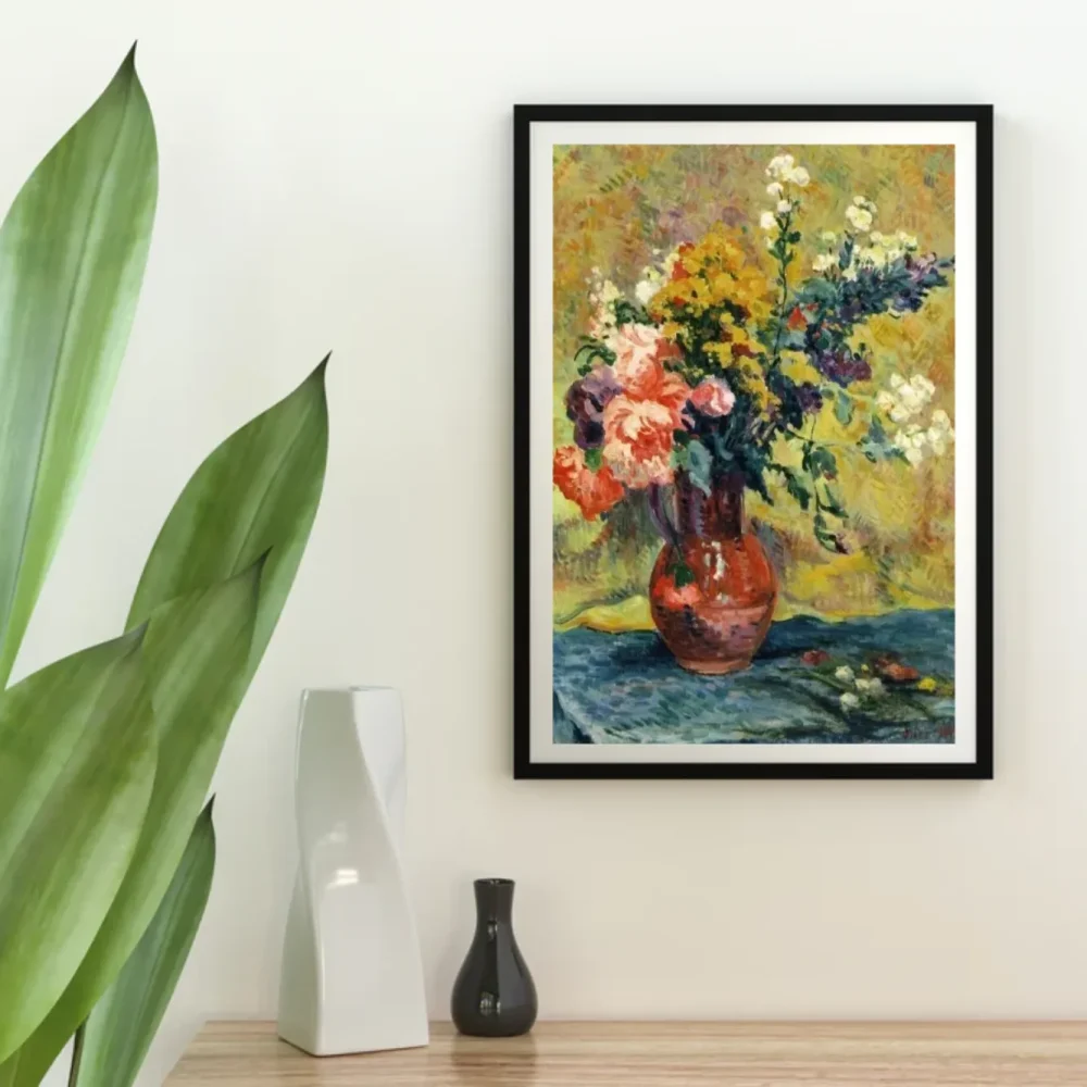 Pintar por números Ramo de flores en un jarrón – foto 4
