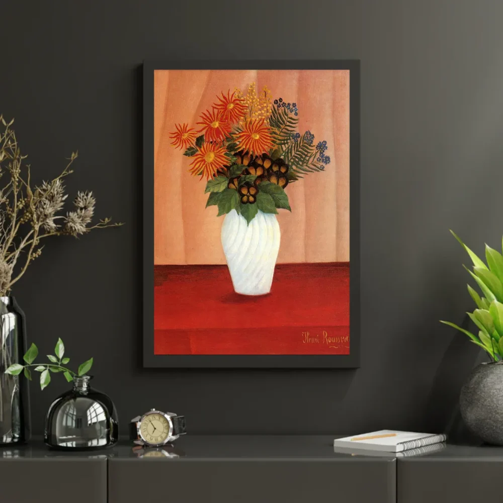 Pintar por números Ramo de flores - Henri Rousseau – foto 3