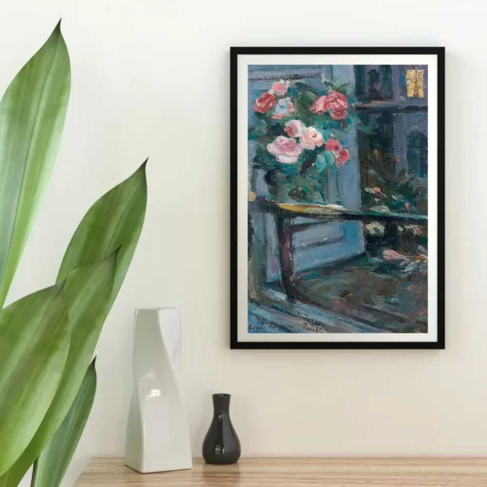 Pintar por números Ramo de flores junto a la ventana – foto 4