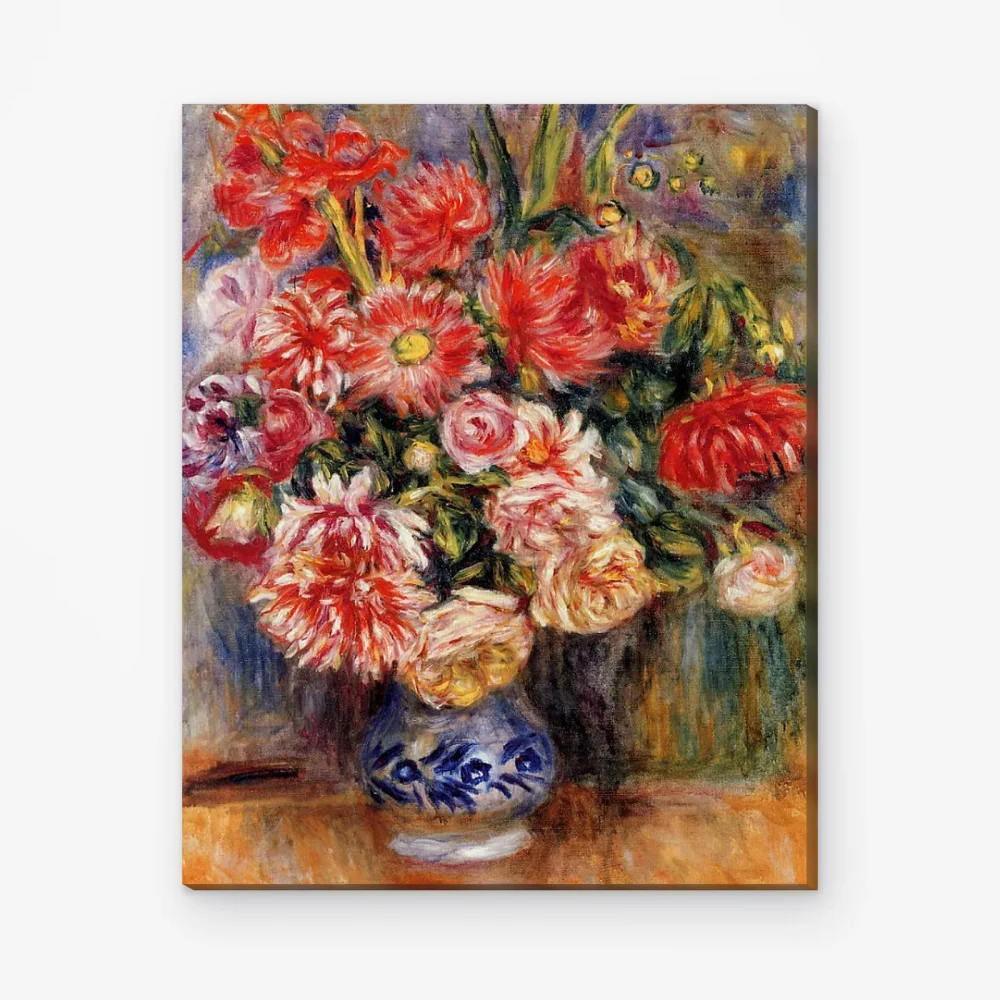 Pintar por Números - Ramo de flores - Pierre-Auguste Renoir