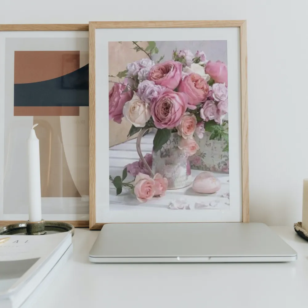 Pintar por números Ramo de flores sobre la mesa – foto 2