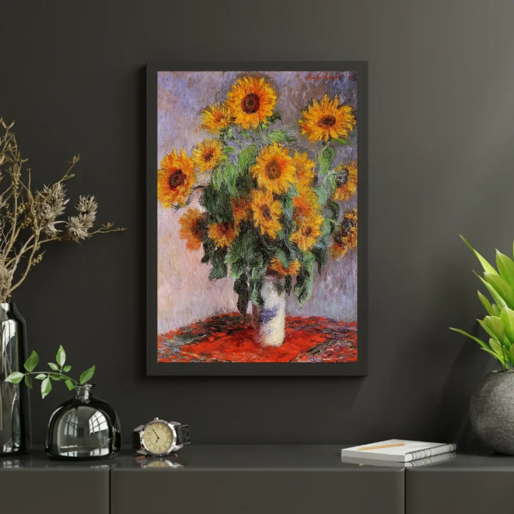 Pintar por números Ramo de girasoles – foto 3