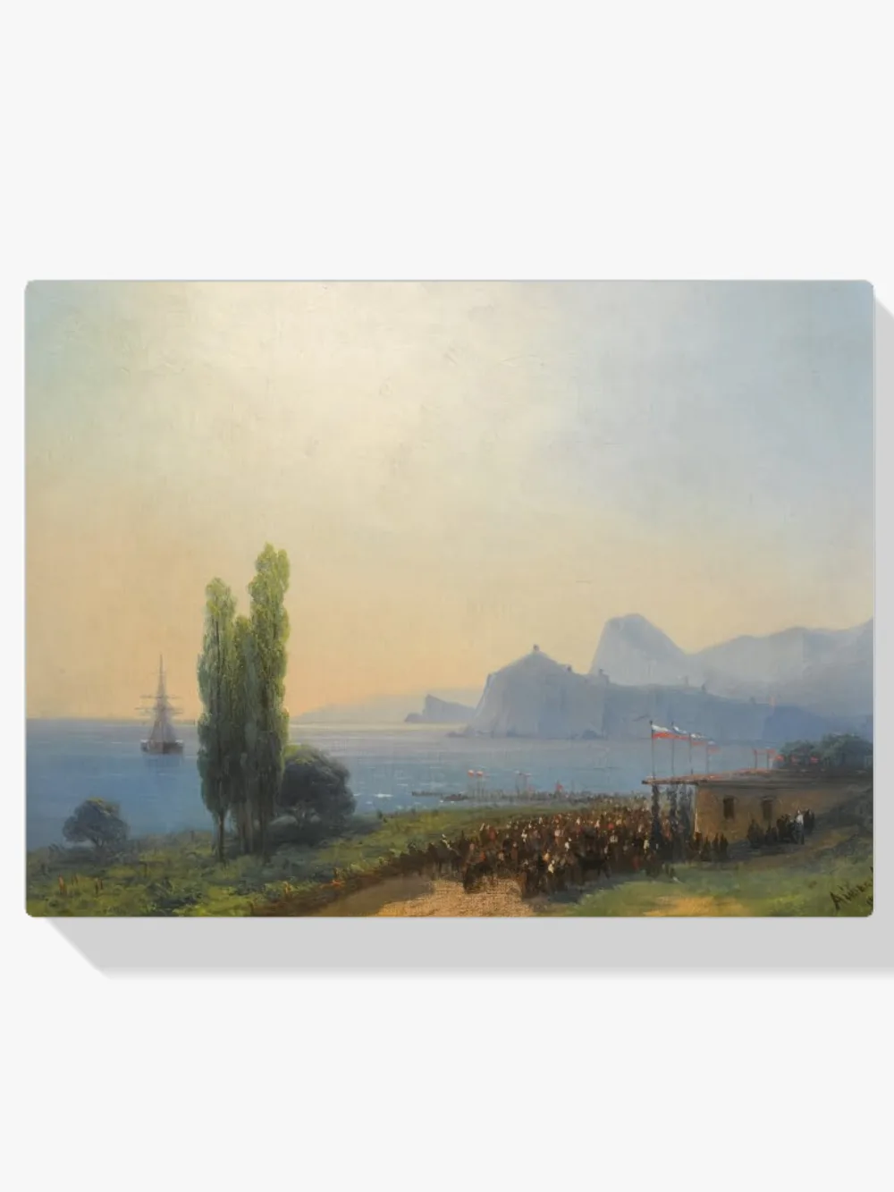 Pintar por números Recibimiento al emperador en Sudak