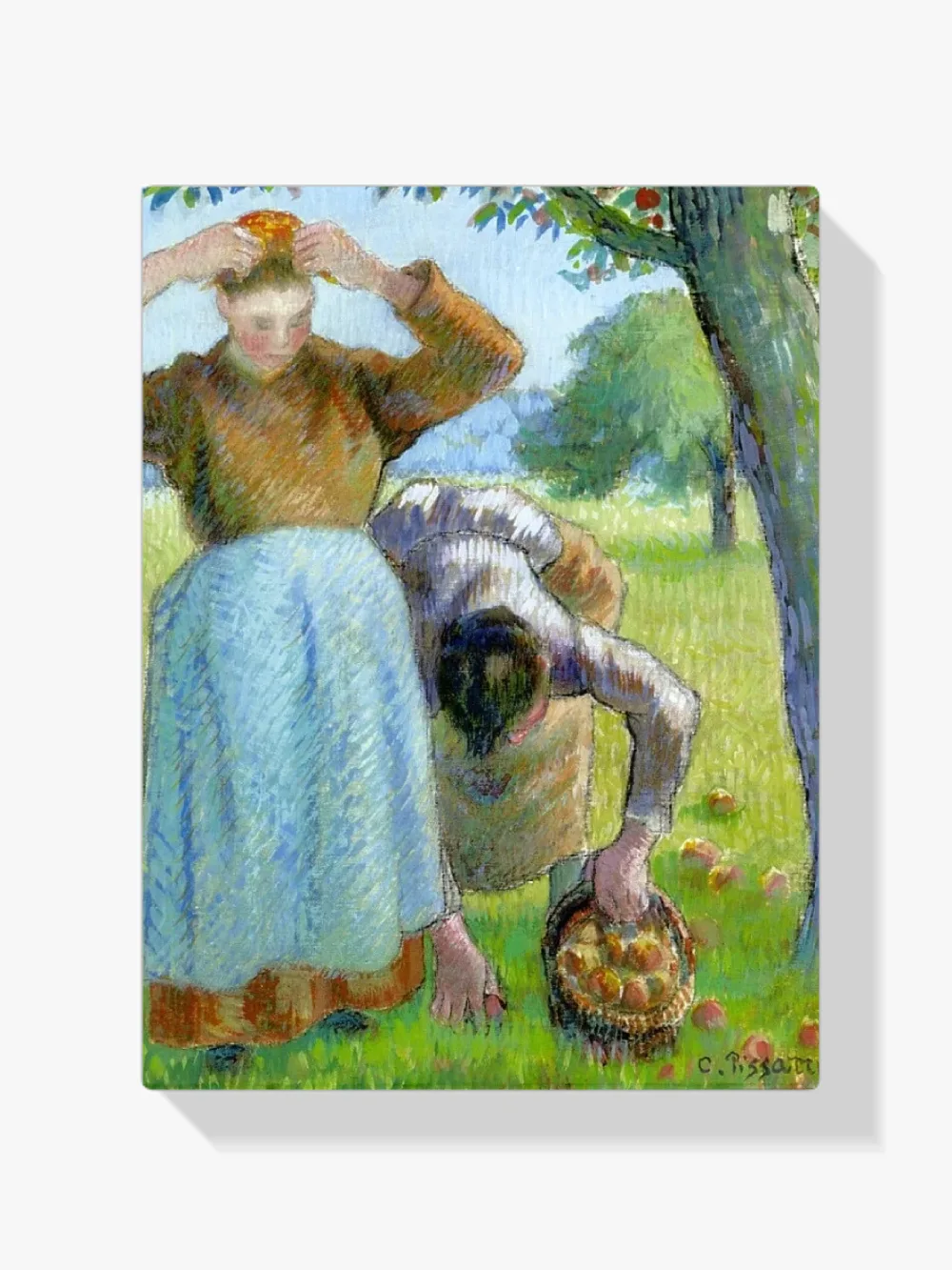 Pintar por números Recolectoras de manzanas