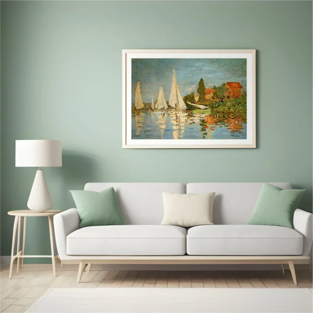 Pintar por números Regata en Argenteuil – foto 4