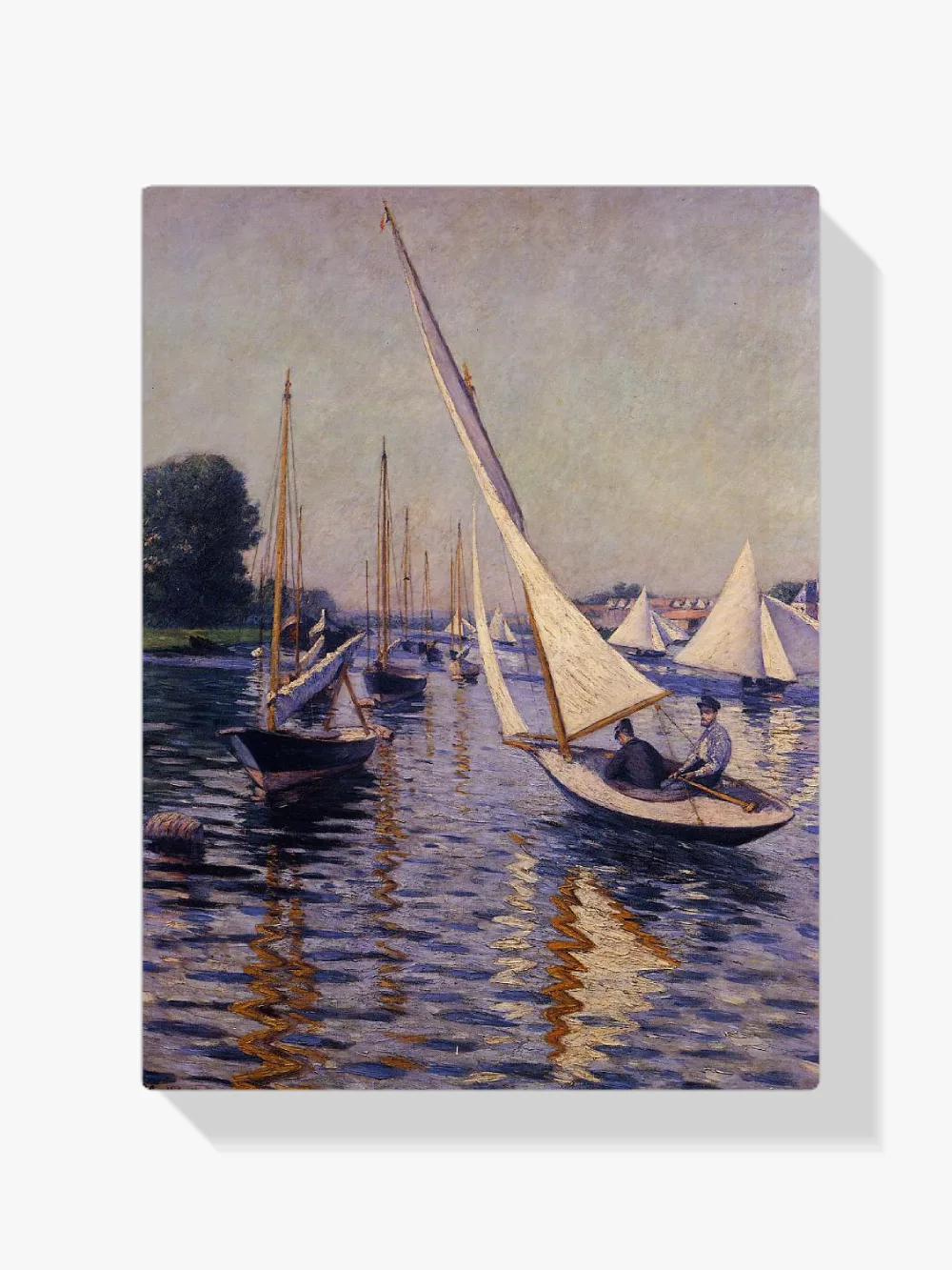 Pintar por números Regata en Argenteuil - Gustave Caillebotte