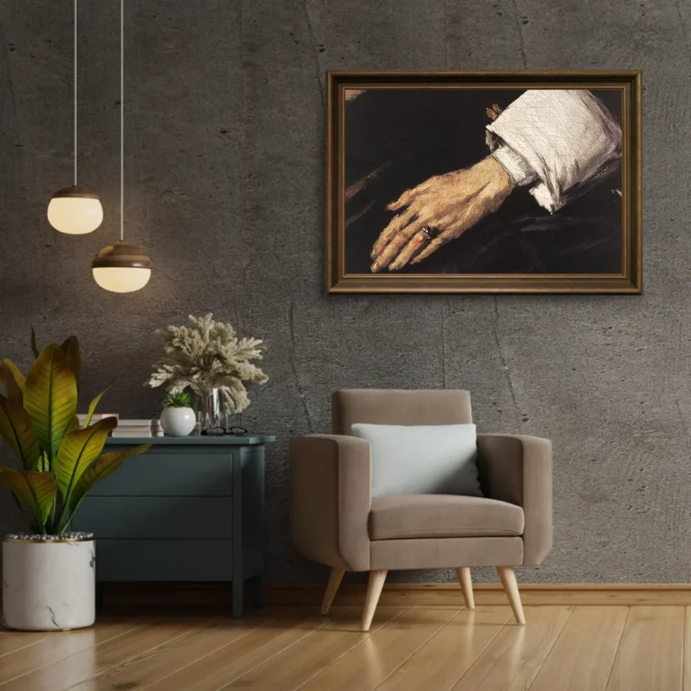 Pintar por números Regentes del asilo de ancianos, detalle 2 – foto 2