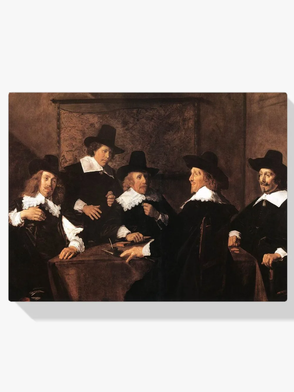 Pintar por números Regentes del hospital de Santa Isabel de Haarlem