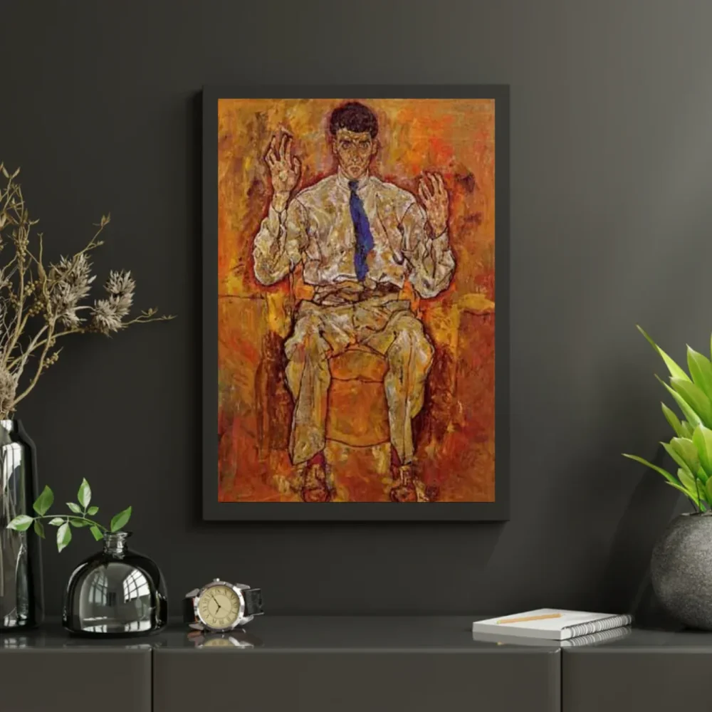 Pintar por números Retrato de Albert Paris von Gütersloh – foto 3