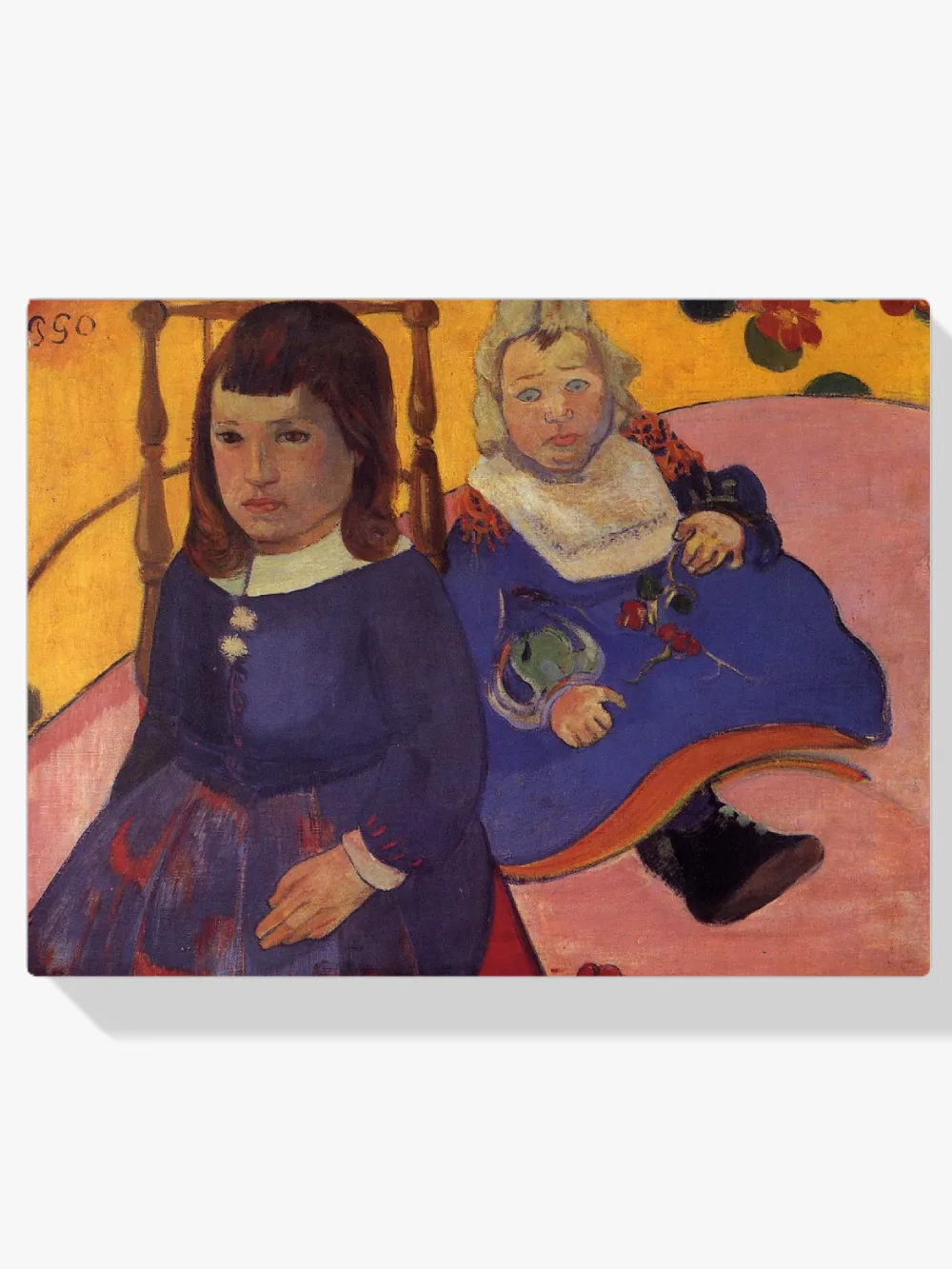 Pintar por números Retrato de dos niños (Paul y Jean Schuffenecker)