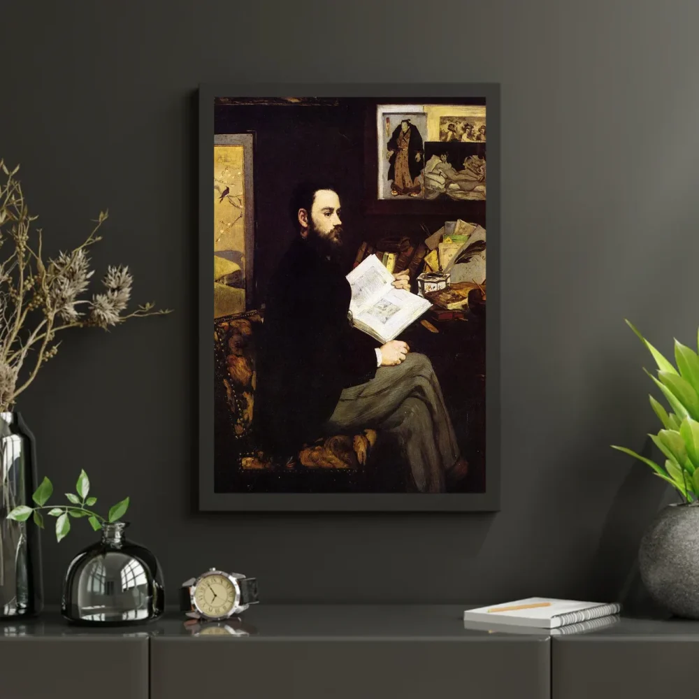 Pintar por números Retrato de Émile Zola – foto 3