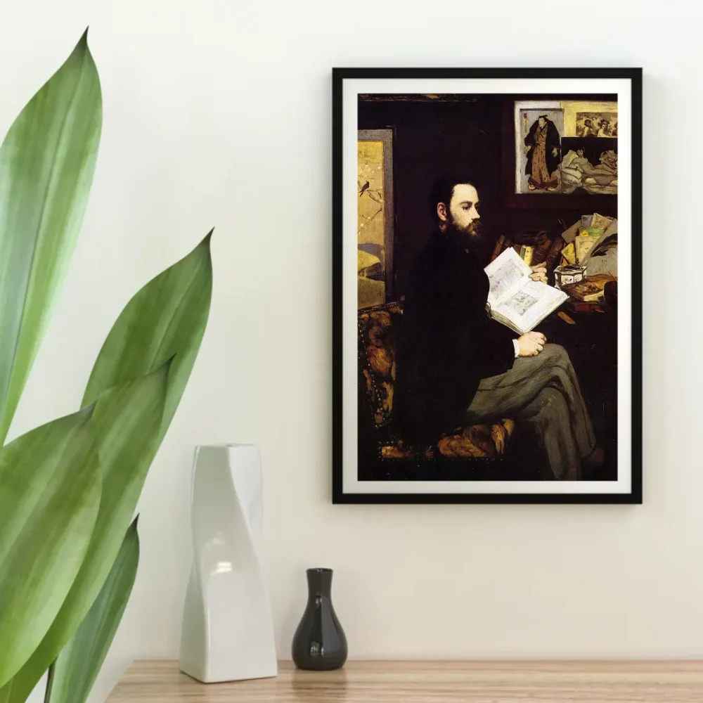 Pintar por números Retrato de Émile Zola – foto 4