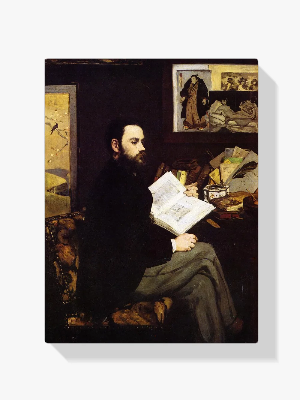 Pintar por números Retrato de Émile Zola