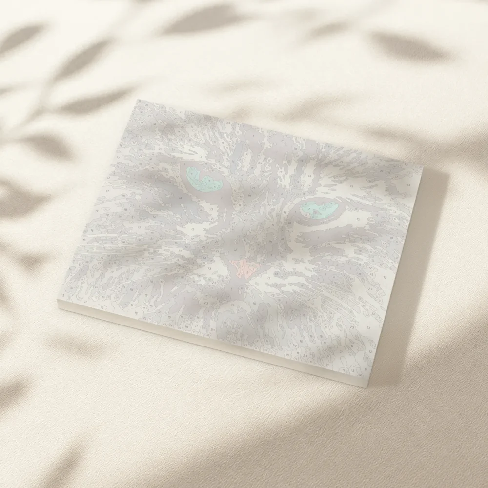 Pintar por Números - Retrato de gato