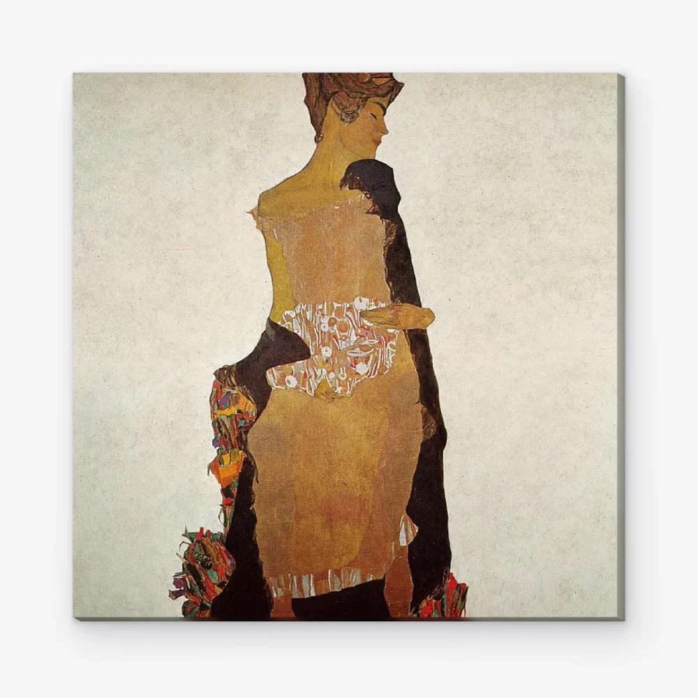 Pintar por Números - Retrato de Gerti Schiele