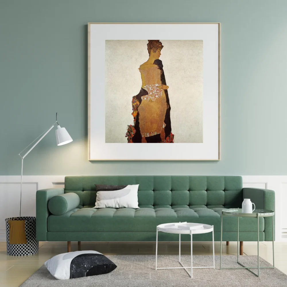 Pintar por números Retrato de Gerti Schiele – foto 3