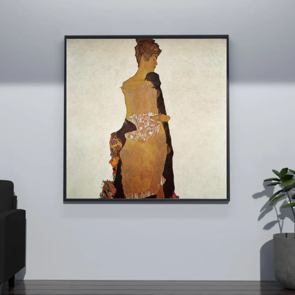 Pintar por números Retrato de Gerti Schiele – foto 4