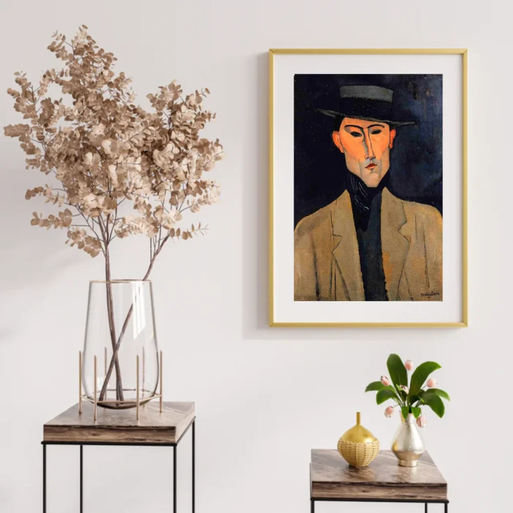 Pintar por números Retrato de hombre con sombrero (José Pacheco) – foto 2
