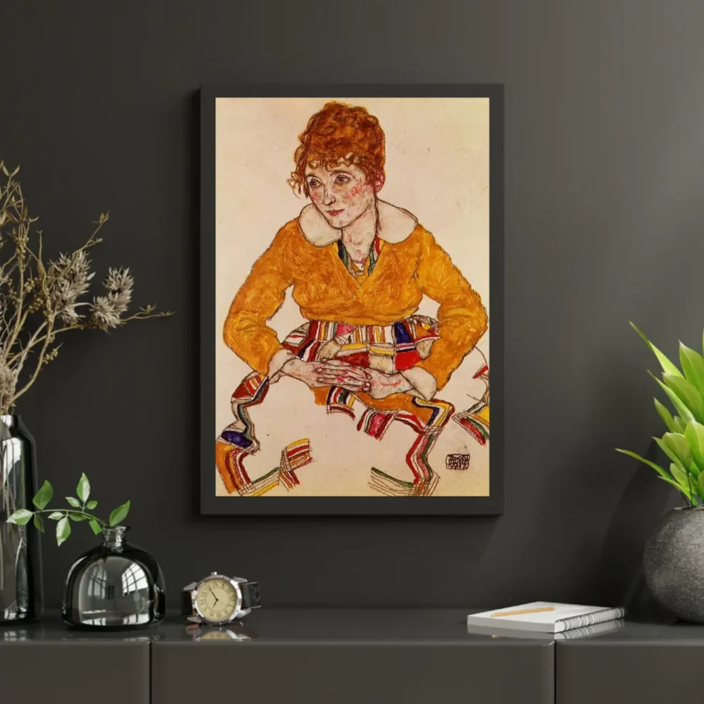 Pintar por números Retrato de la esposa del artista – foto 3