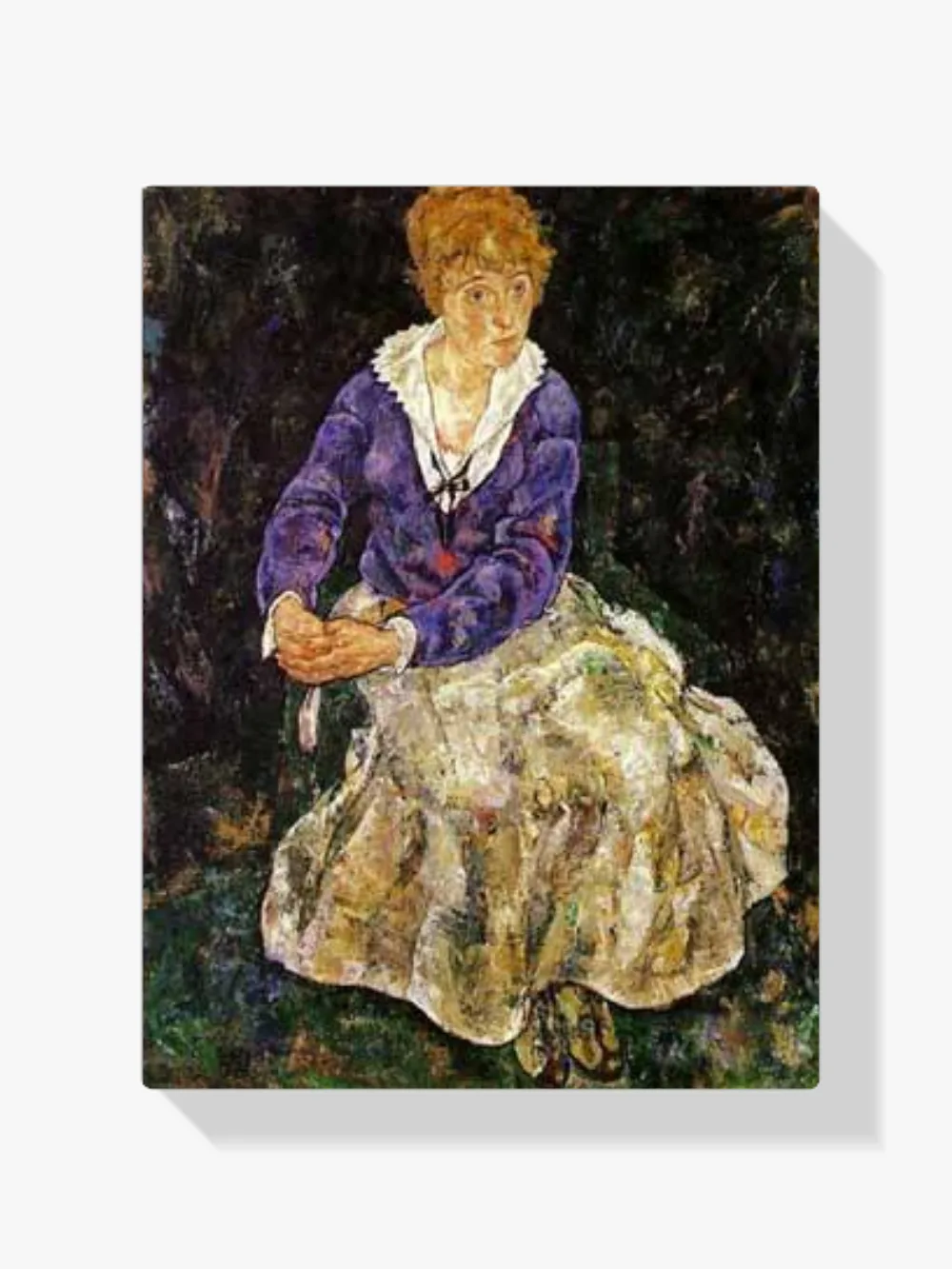 Pintar por números Retrato de la esposa del artista sentada