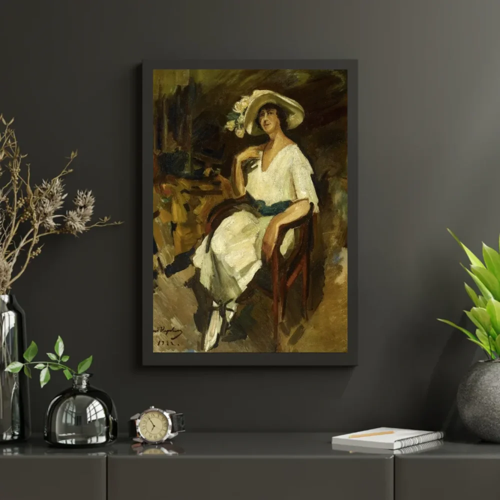 Pintar por números Retrato de la señora Maria Rubin – foto 3