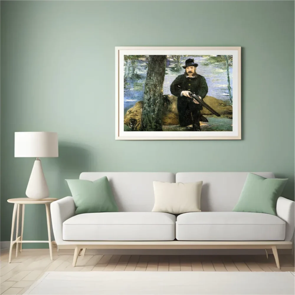 Pintar por números Retrato de M. Pertuiset, cazador de leones – foto 4