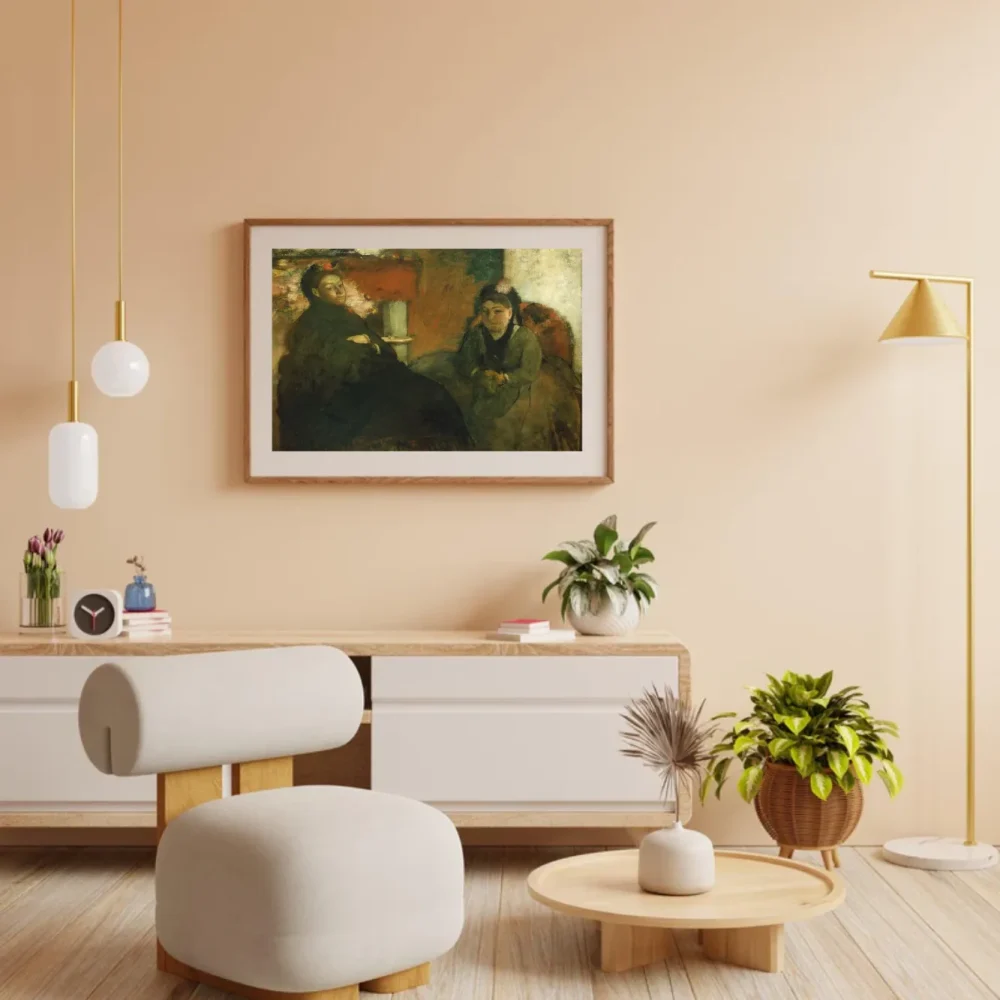 Pintar por números Retrato de Mme Lisle y Mme Loubens – foto 3