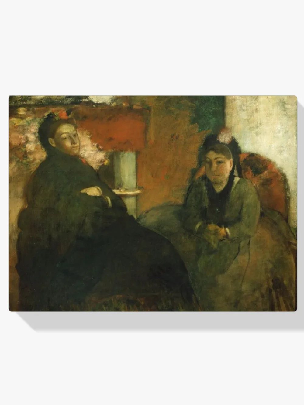 Pintar por números Retrato de Mme Lisle y Mme Loubens
