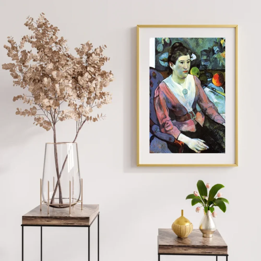 Pintar por números Retrato de mujer con bodegón de Cézanne – foto 2