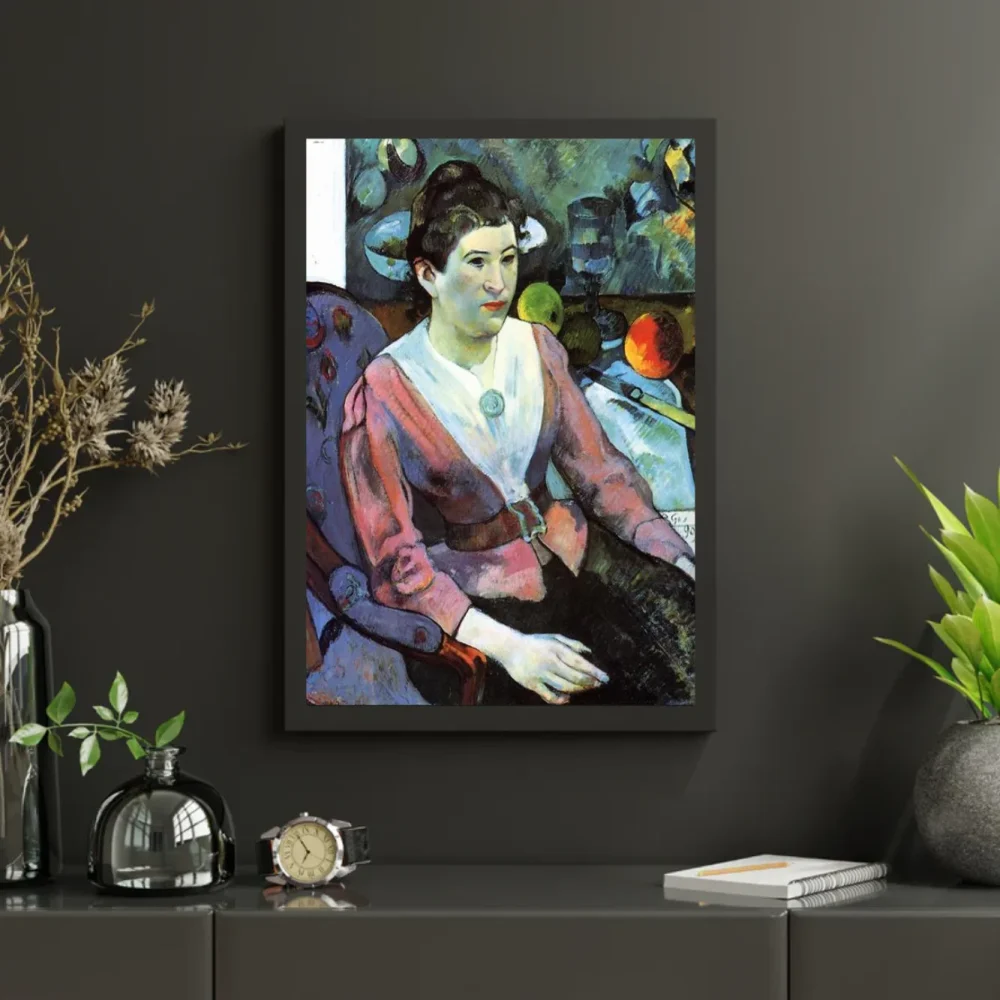 Pintar por números Retrato de mujer con bodegón de Cézanne – foto 3