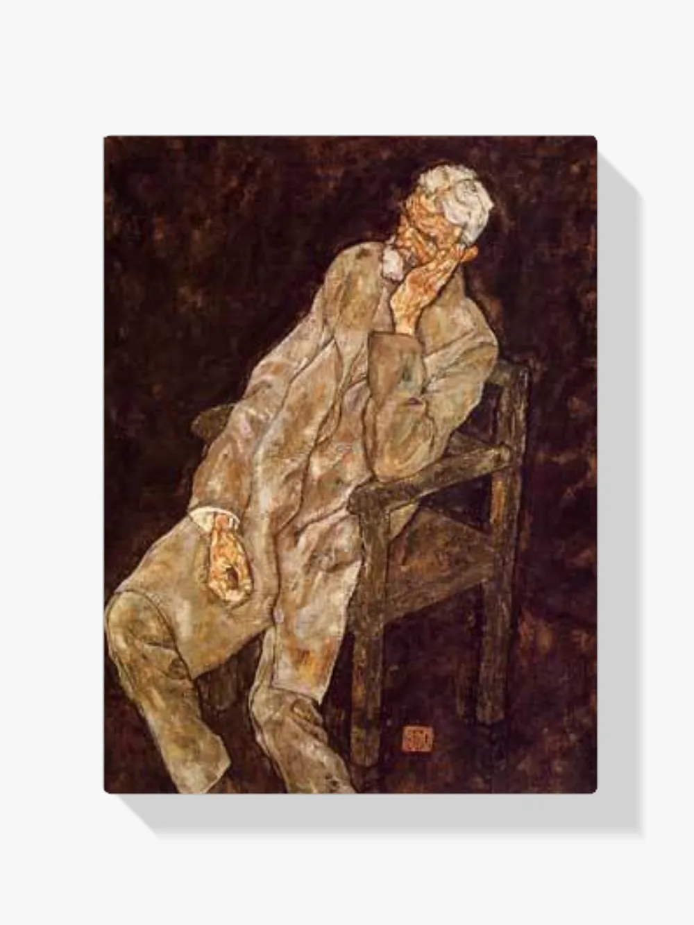 Pintar por números Retrato de un anciano o Johann Harms