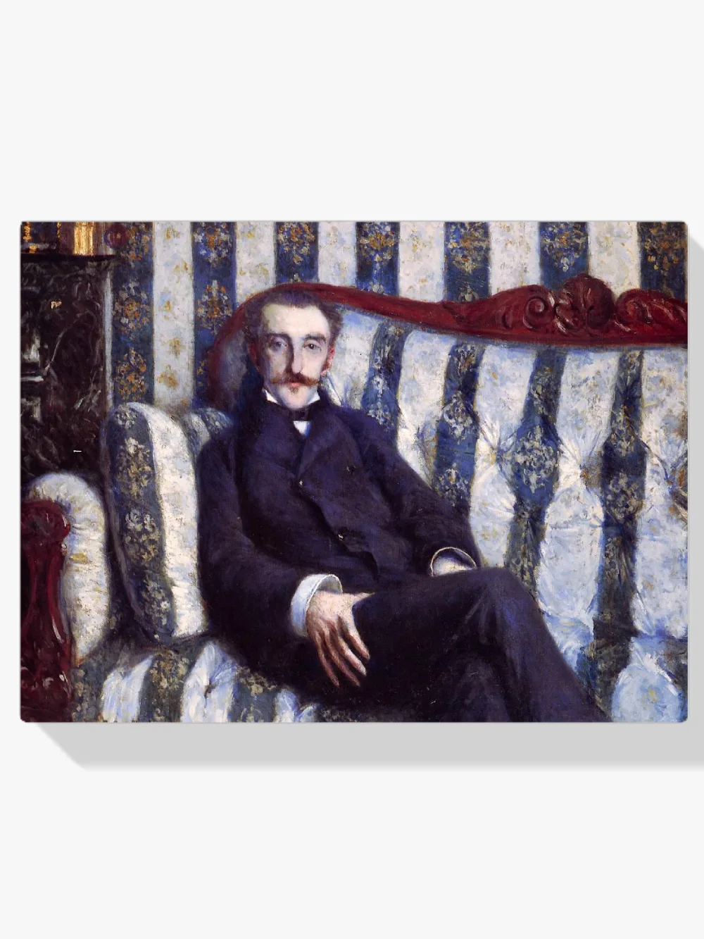 Pintar por números Retrato de un hombre - Gustave Caillebotte
