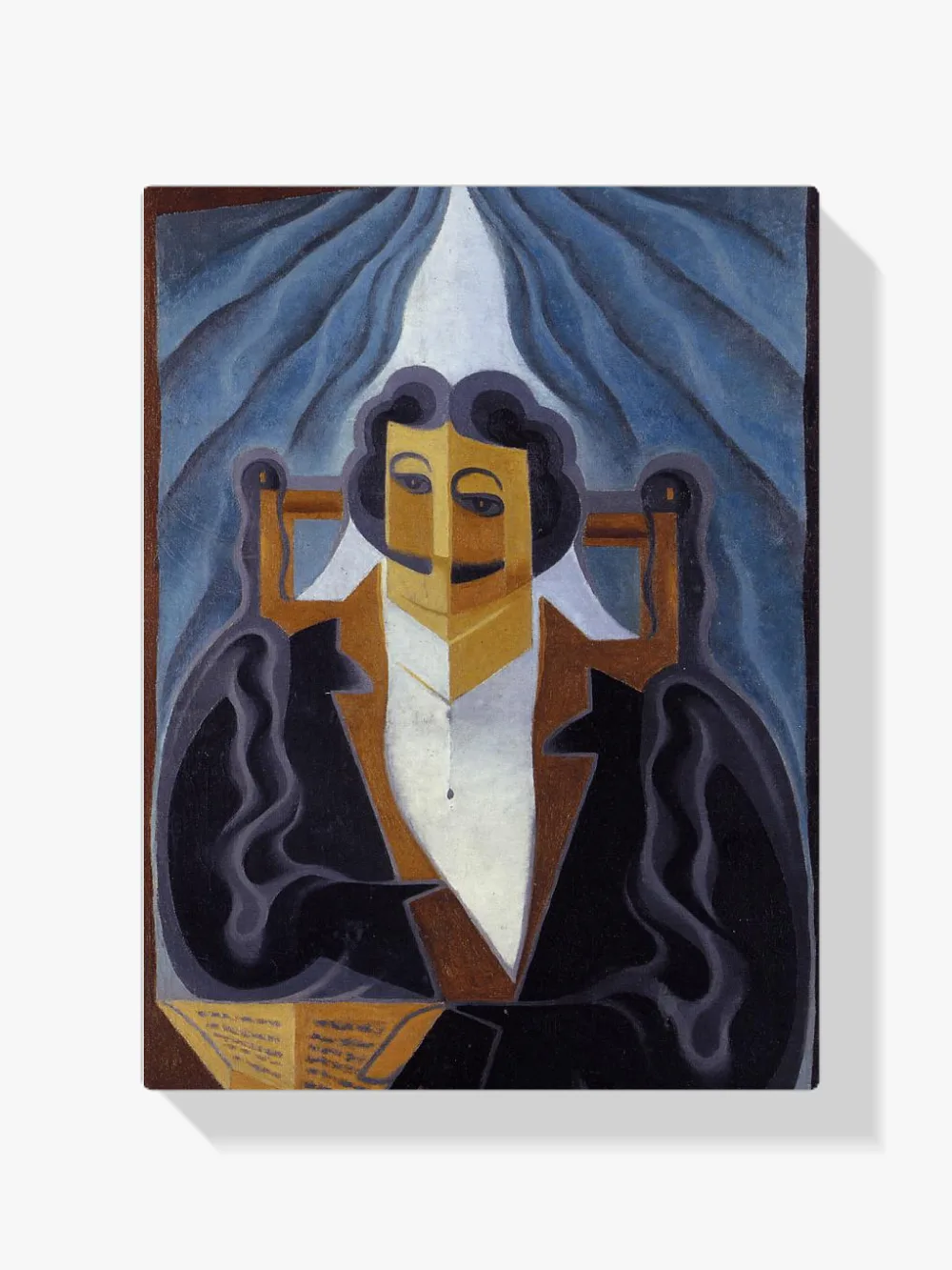 Pintar por números Retrato de un hombre - Juan Gris