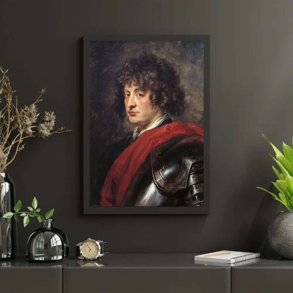Pintar por números Retrato de un joven con armadura – foto 3