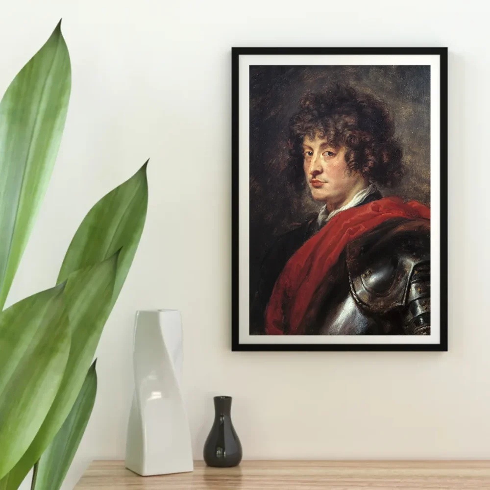 Pintar por números Retrato de un joven con armadura – foto 4