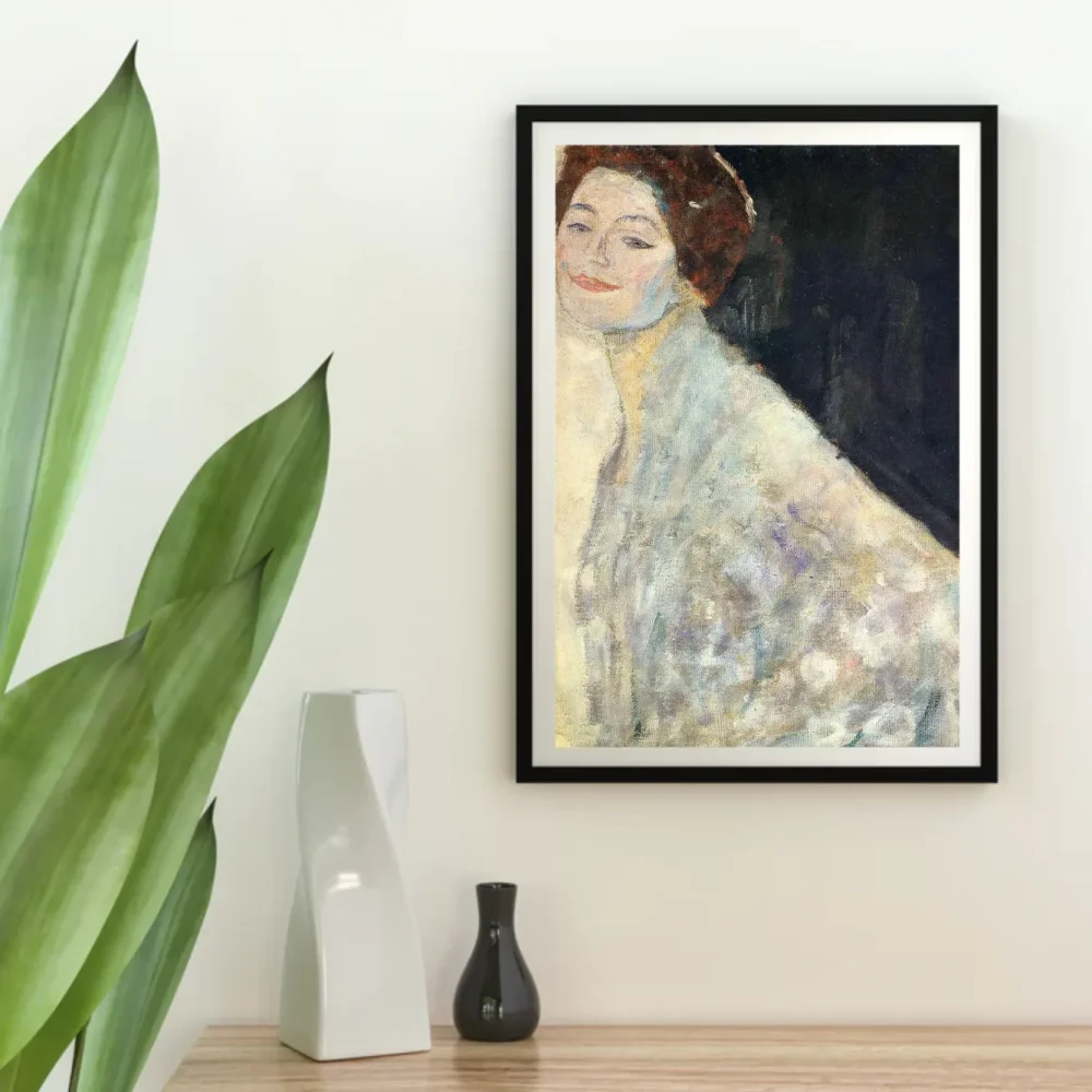 Pintar por números Retrato de una dama de blanco – foto 4