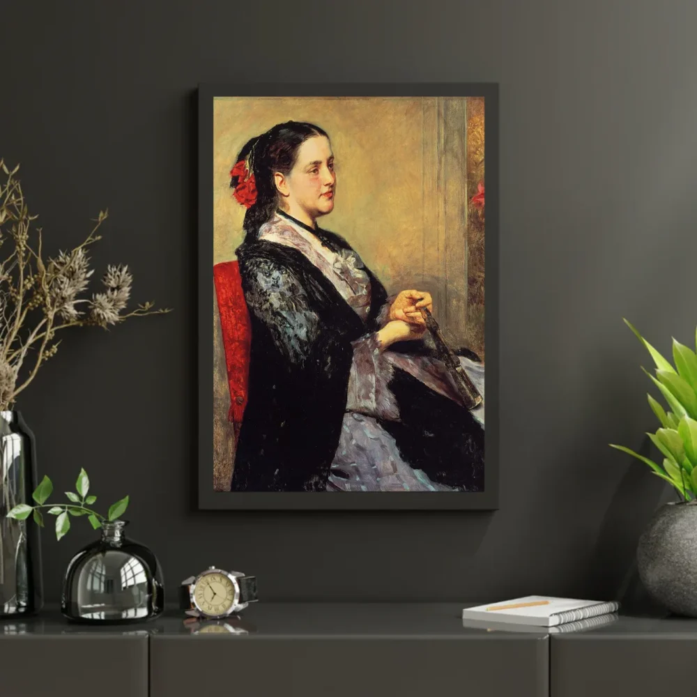 Pintar por números Retrato de una dama sevillana – foto 3